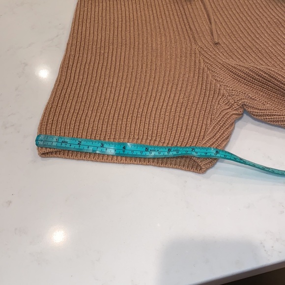 NWT REFORMATION Sanzo Tie Waist Knit Shorts In Buff - Picture 7 of 11